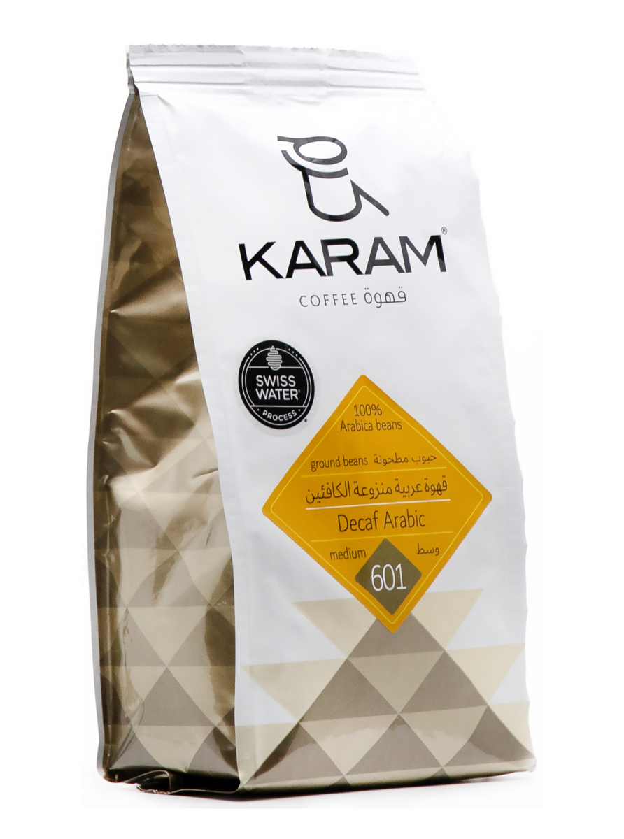 Karam Decaf Arabic Medium Roast Ground Beans - 601