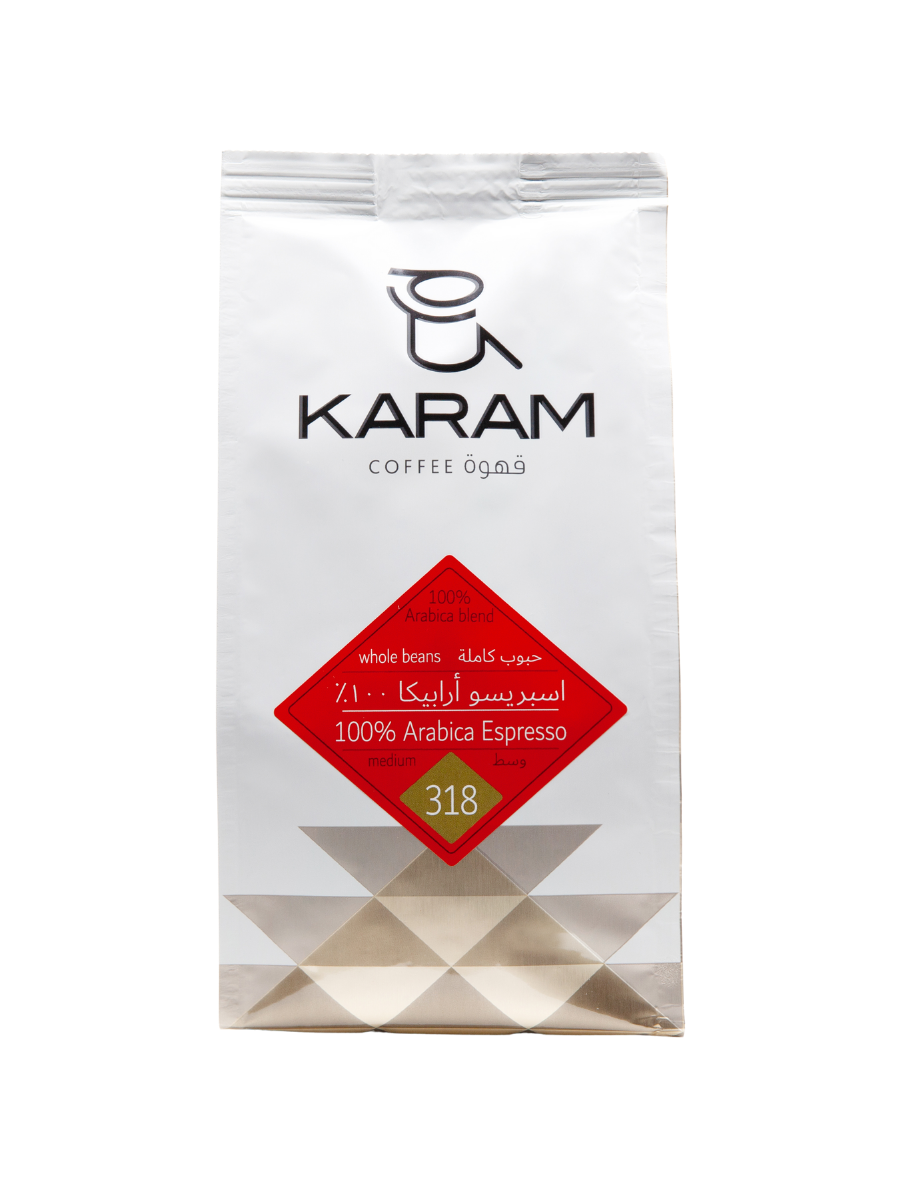 Karam 100% Arabica Blend Medium Whole Beans - 318
