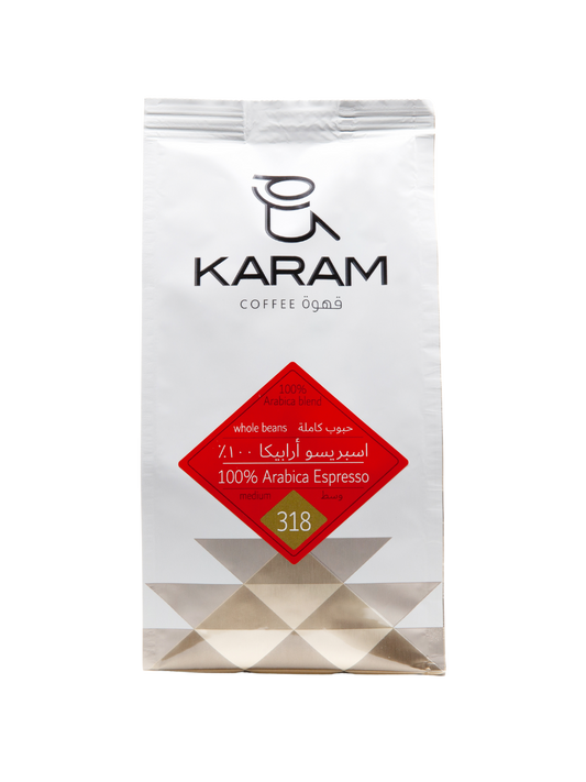 Karam 100% Arabica Blend Medium Whole Beans - 318
