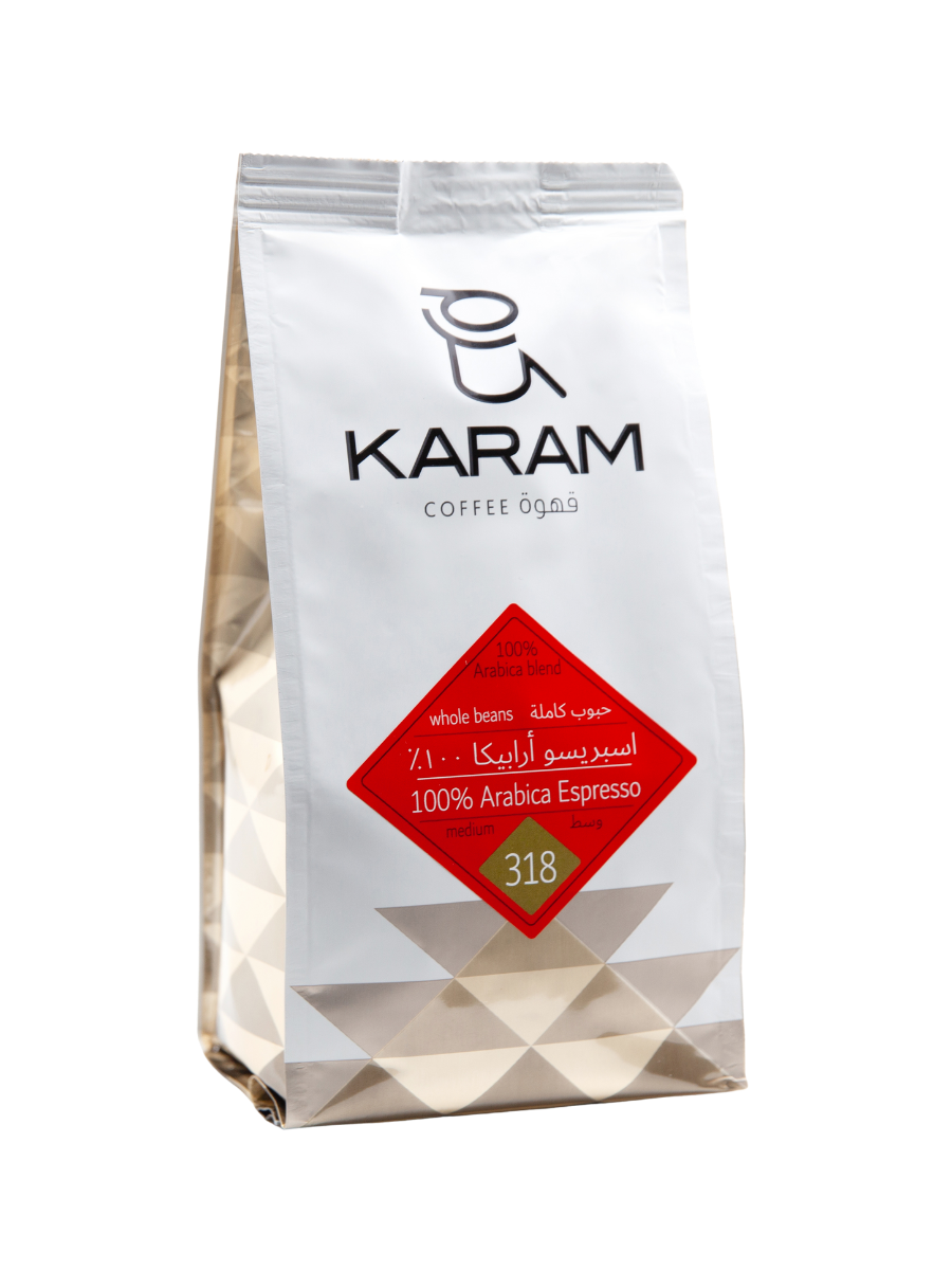 Karam 100% Arabica Blend Medium Whole Beans - 318
