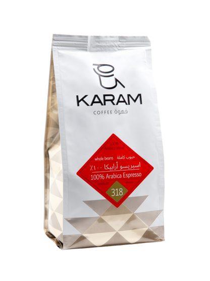 Karam 100% Arabica Blend Medium Whole Beans - 318