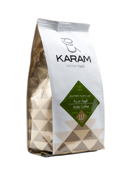 Karam Arabic Coffee Medium Roast Ground Beans - 117
