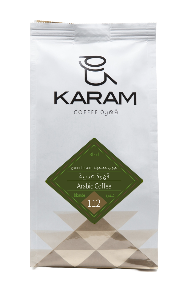 Karam Arabic Coffee Blonde Roast Ground Beans - 112