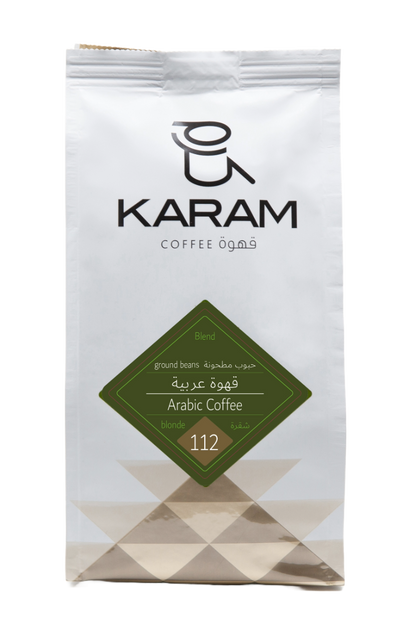 Karam Arabic Coffee Blonde Roast Ground Beans - 112