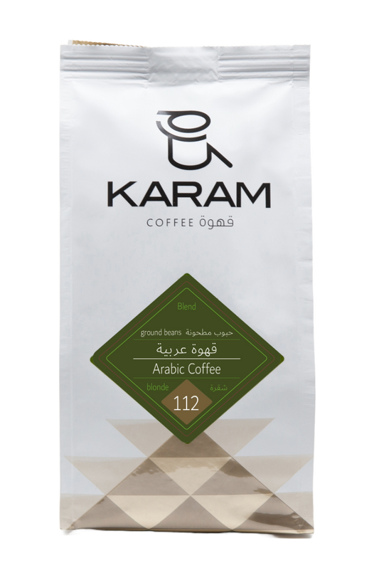 Karam Arabic Coffee Blonde Roast Ground Beans - 112
