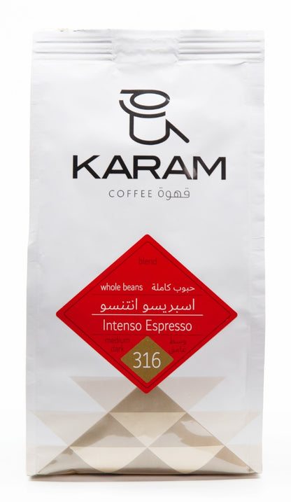 Karam Intenso Espresso Medium-Dark Whole Beans - 316