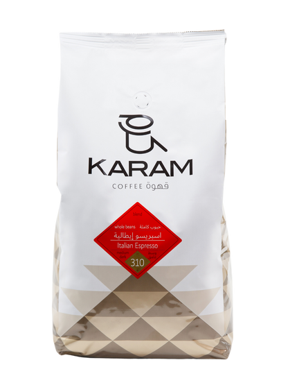 Karam Italian Espresso Medium-Dark Whole Beans - 310